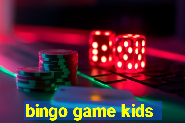 bingo game kids