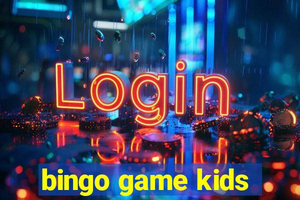 bingo game kids