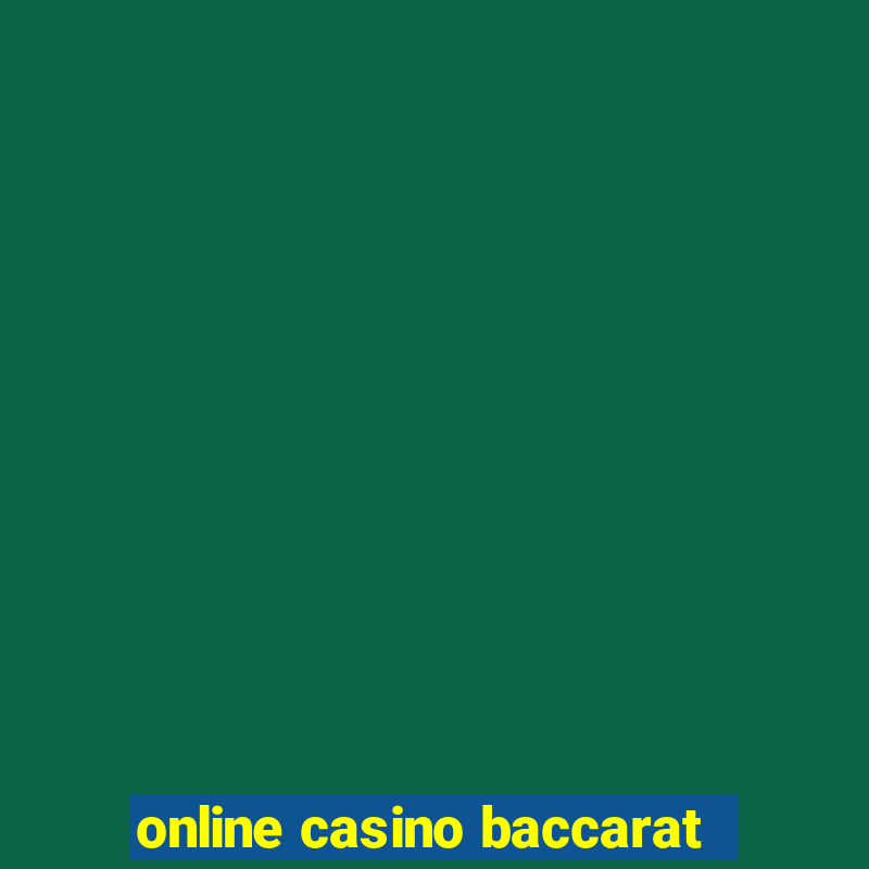 online casino baccarat