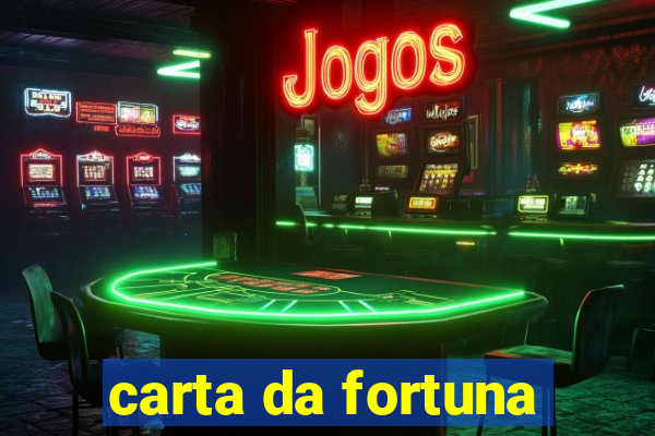 carta da fortuna