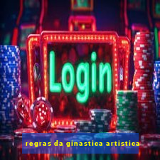 regras da ginastica artistica