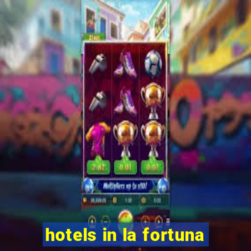 hotels in la fortuna