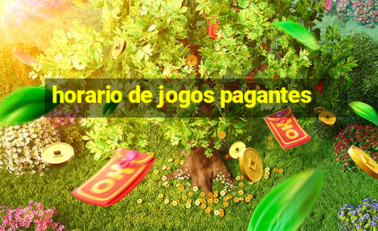 horario de jogos pagantes