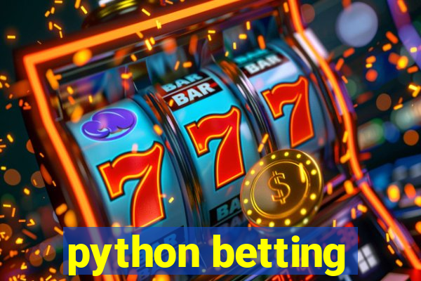 python betting