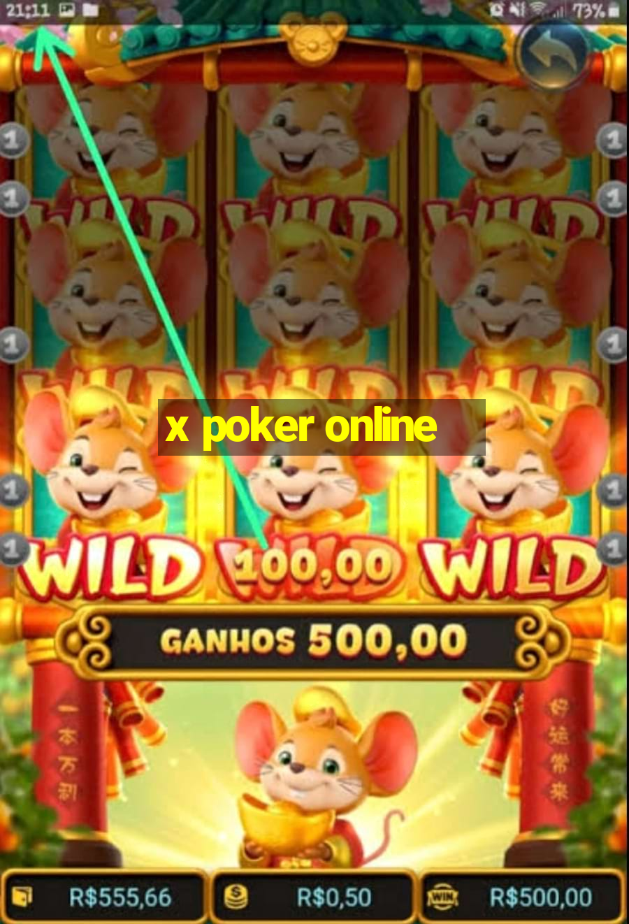 x poker online