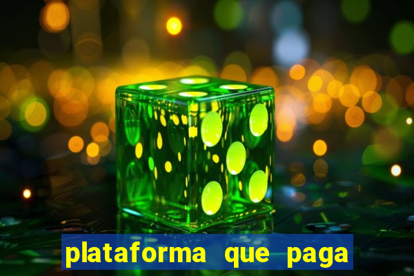 plataforma que paga no cadastro slots