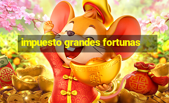 impuesto grandes fortunas