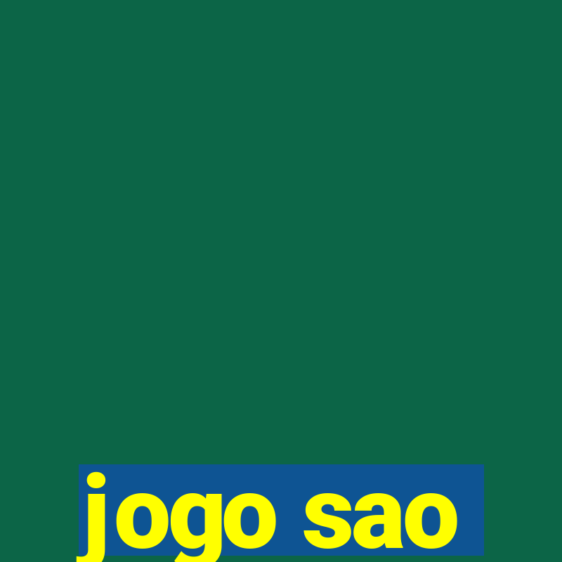 jogo sao