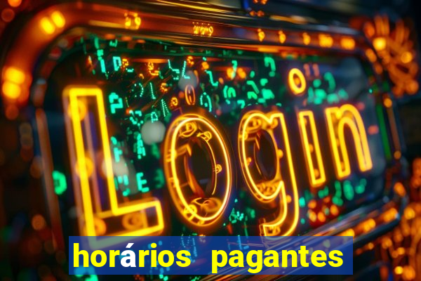 horários pagantes pg soft