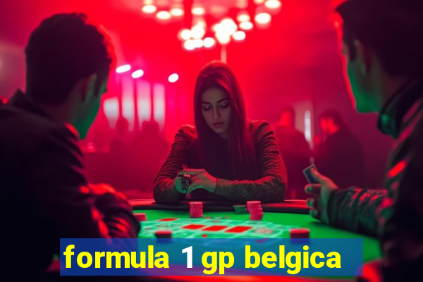 formula 1 gp belgica