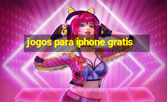 jogos para iphone gratis