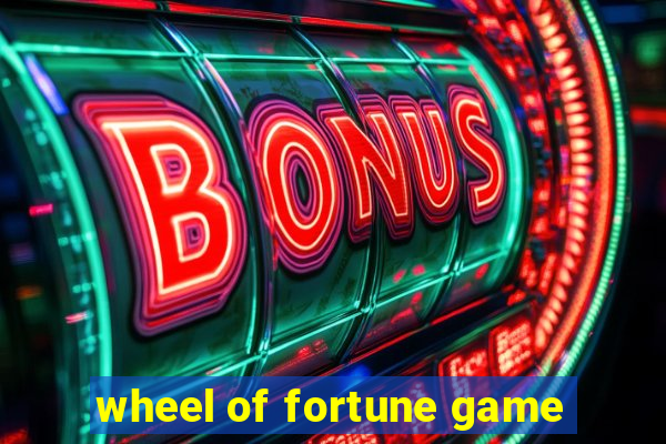 wheel of fortune game