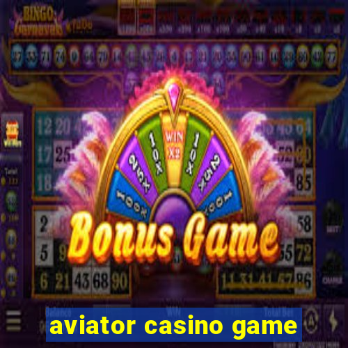 aviator casino game