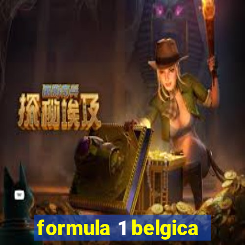 formula 1 belgica