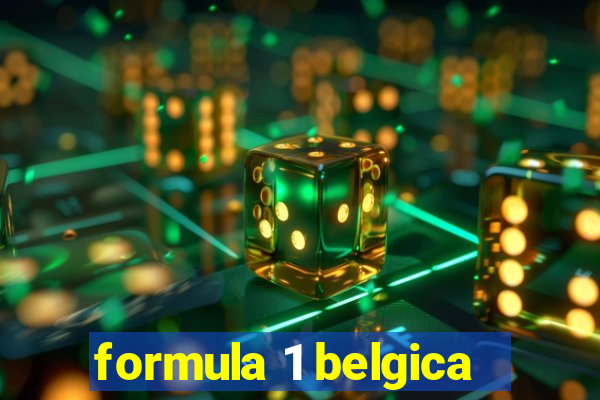 formula 1 belgica