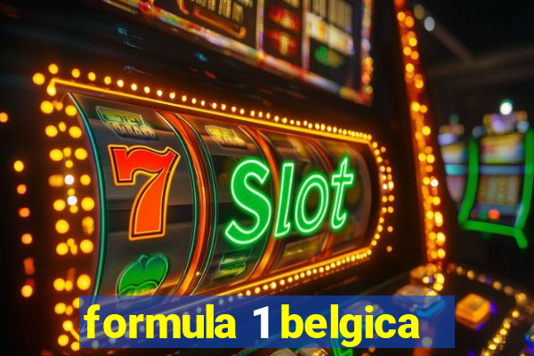 formula 1 belgica