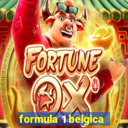 formula 1 belgica