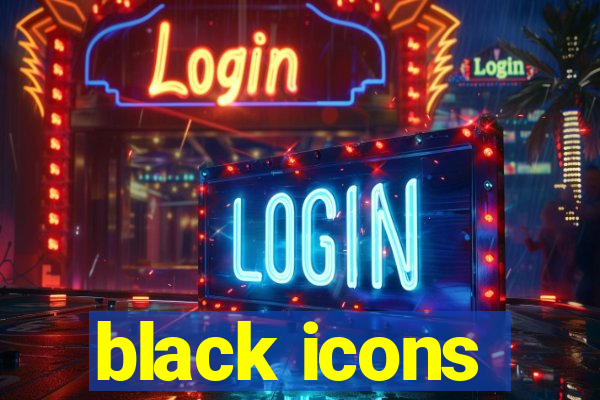 black icons