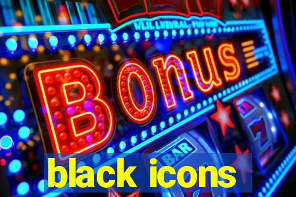 black icons