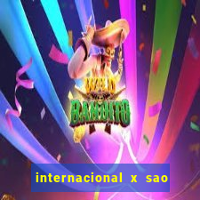 internacional x sao paulo palpite