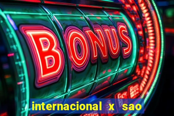 internacional x sao paulo palpite