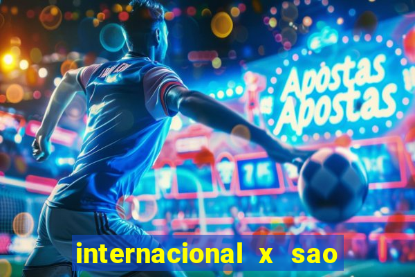 internacional x sao paulo palpite