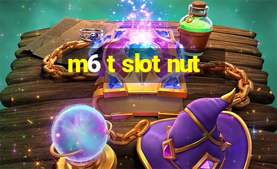 m6 t slot nut