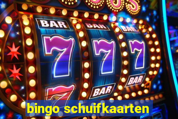 bingo schuifkaarten