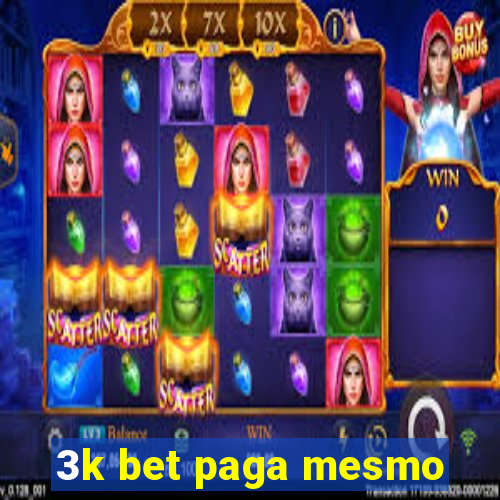 3k bet paga mesmo