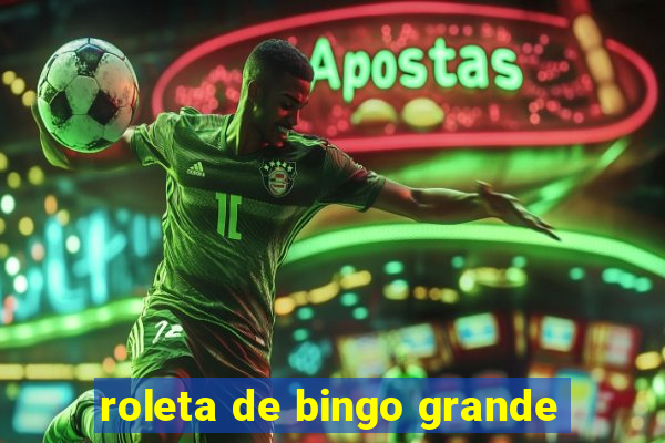 roleta de bingo grande