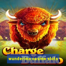 wunderino casino slots