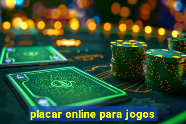 placar online para jogos