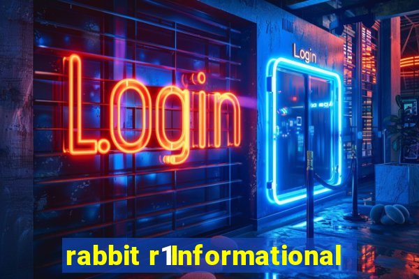 rabbit r1Informational