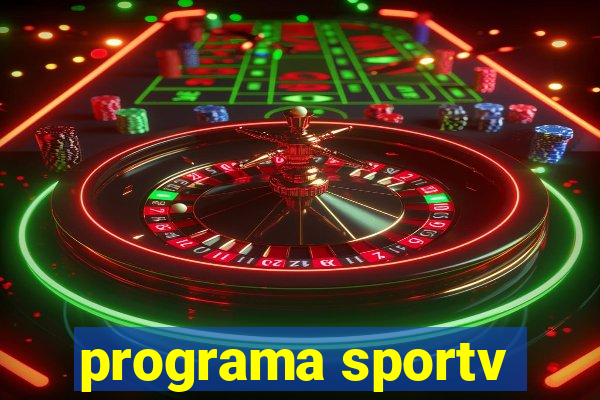 programa sportv