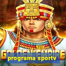 programa sportv