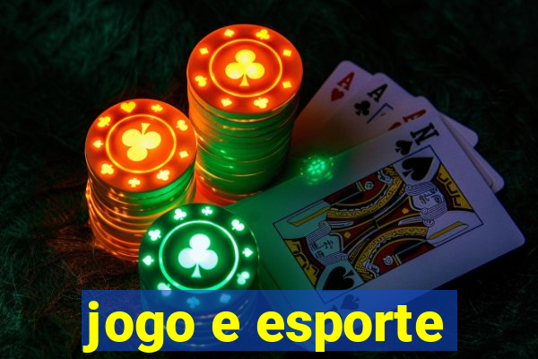 jogo e esporte