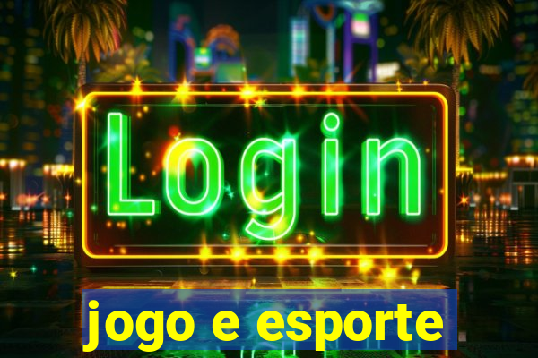 jogo e esporte