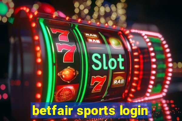 betfair sports login