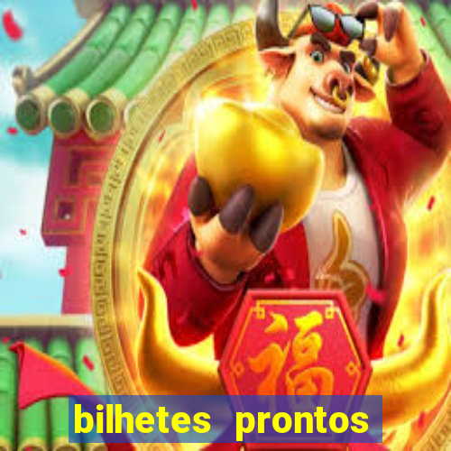 bilhetes prontos apostas esportivas