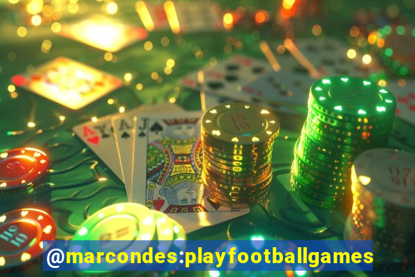 @marcondes:playfootballgames bingo football