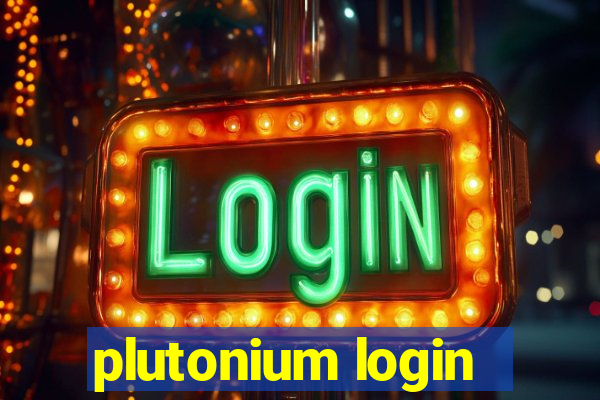 plutonium login