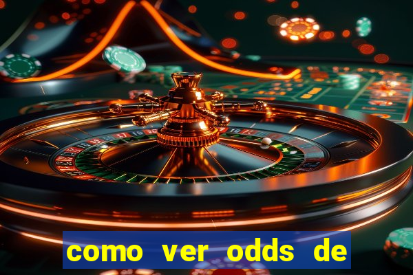 como ver odds de jogos passados