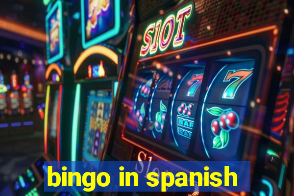 bingo in spanish