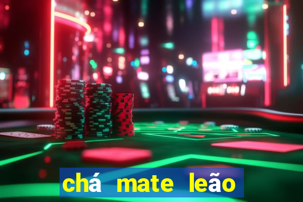 chá mate leão pêssego benefícios