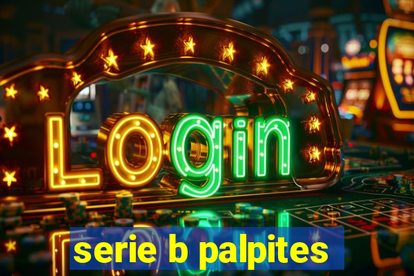 serie b palpites