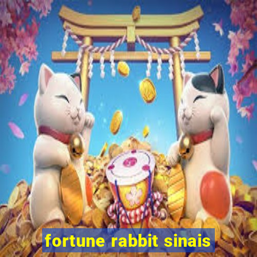 fortune rabbit sinais