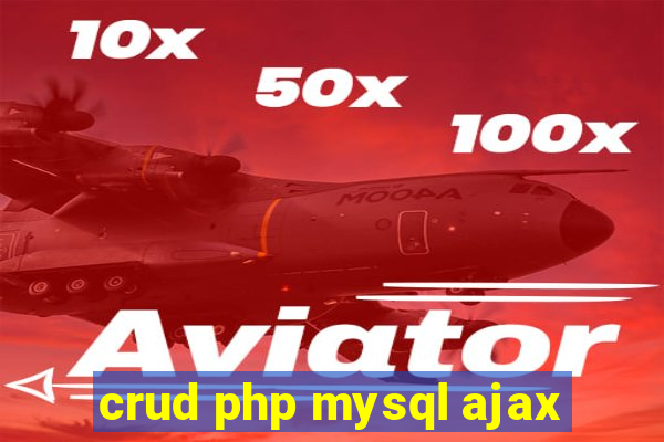 crud php mysql ajax