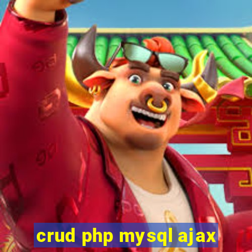 crud php mysql ajax