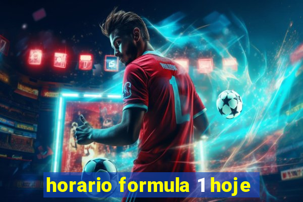 horario formula 1 hoje