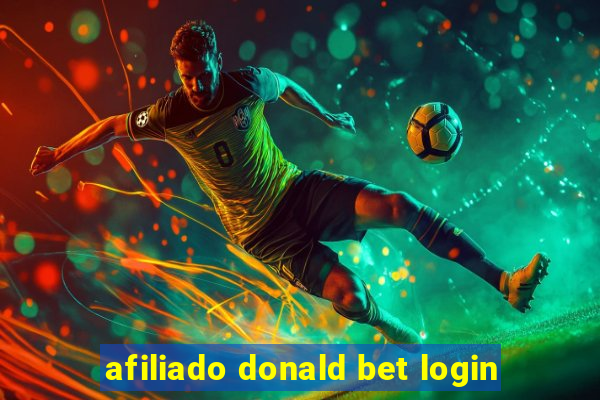 afiliado donald bet login